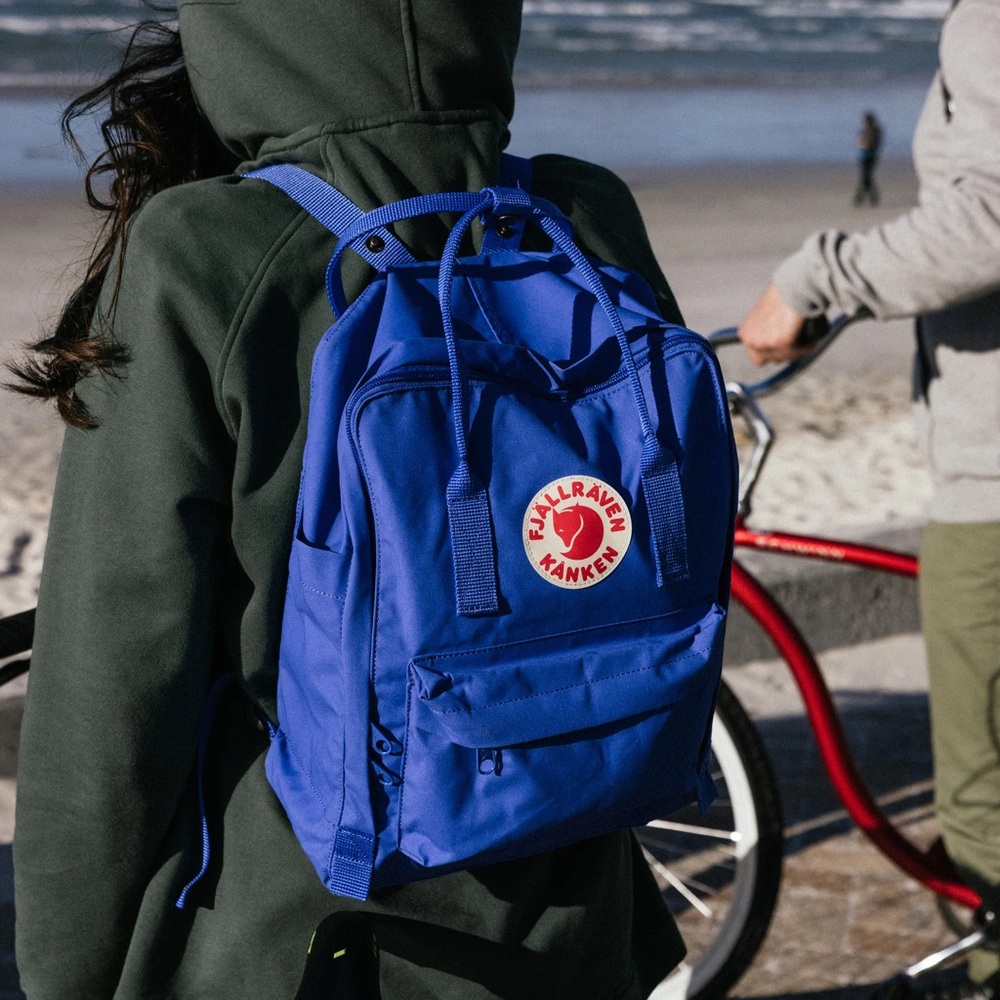 Kids Royal Blue Backpack Kanken